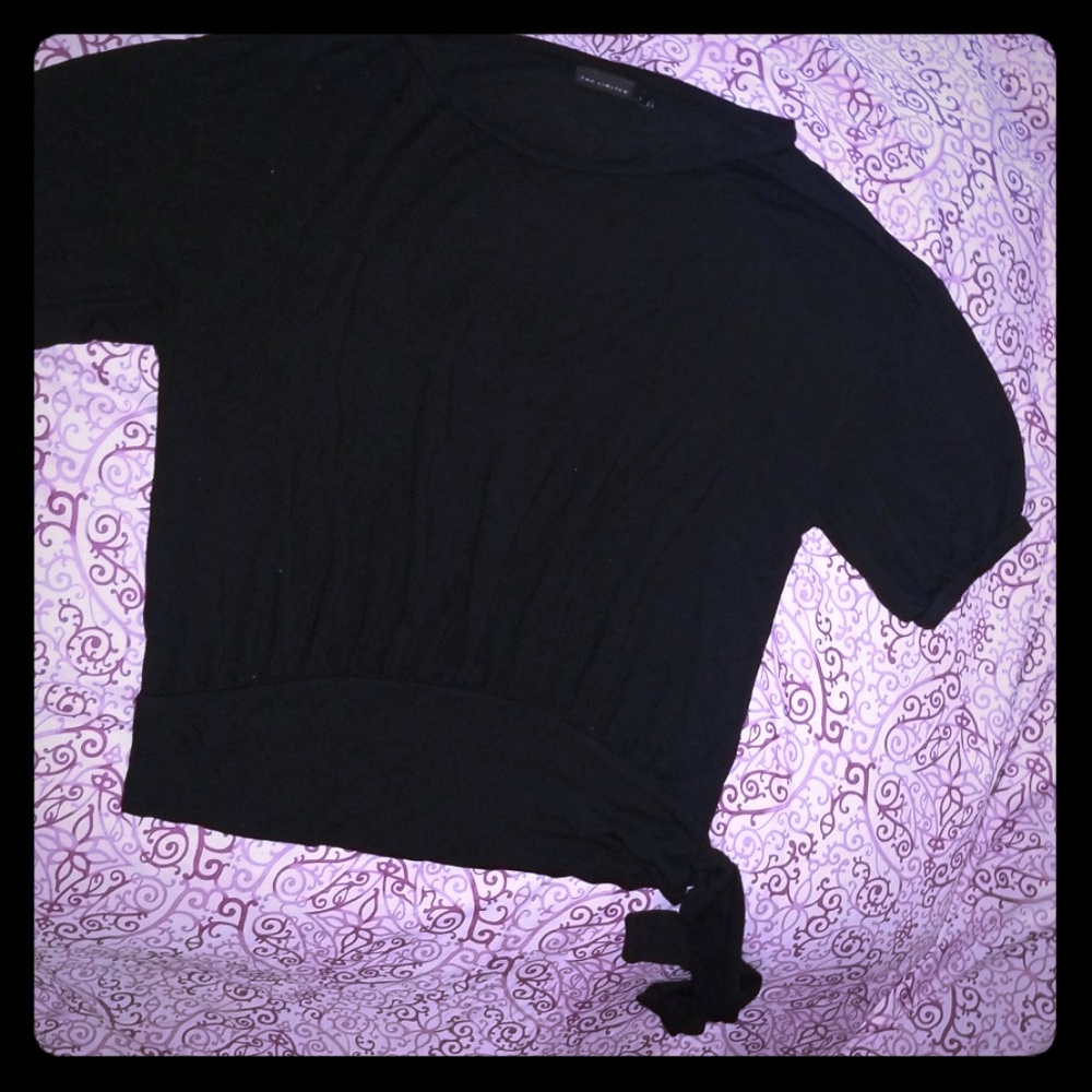 The Limited Ladies Short sleeve shirt w/tie side